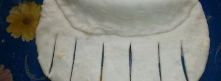 выпечка с шоколадно-ореховой пастой. Шаг 16