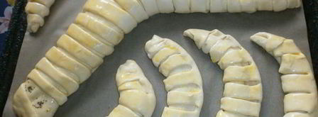 выпечка с шоколадно-ореховой пастой. Шаг 19