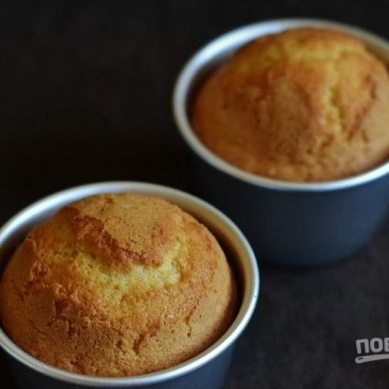 Рецепт выпечки в формочках