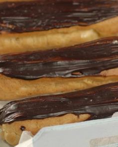 Эклеры со сливочным кремом