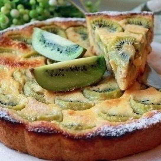 Рецепт диетическая творожная запеканка с бананом и киви