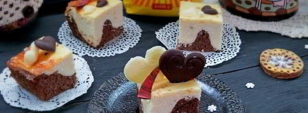 двухцветная бананово-творожная запеканка. Шаг 8