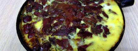 картофельная запеканка с куриной печенью. Шаг 13