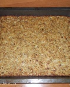 Картофельная запеканка с мясным фаршем под сыром