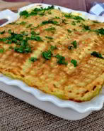 Картофельная запеканка с овощами