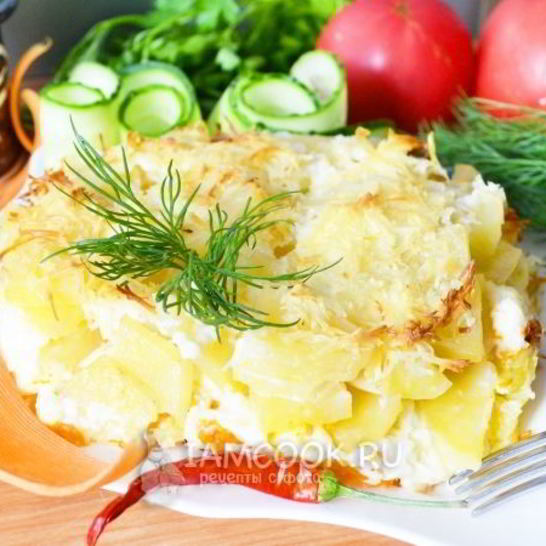 Рецепт картофельной запеканки в хлебопечке