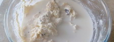 красивая творожная запеканка. Шаг 3