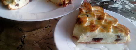 красивая творожная запеканка. Шаг 9