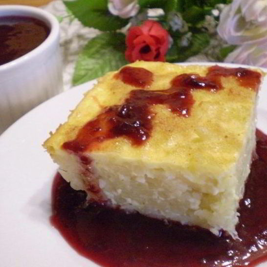 Рецепт лапшевника с творогом