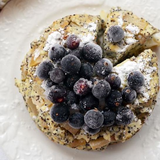 Рецепт маковой творожной запеканки