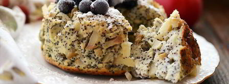 маковая творожная запеканка. Шаг 9