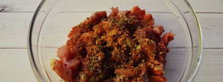 мясная запеканка с грибами. Шаг 2