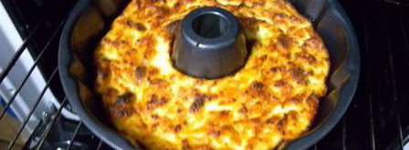 несладкая творожная запеканка с курагой. Шаг 4