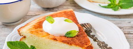 нежная творожная запеканка на манке. Шаг 9