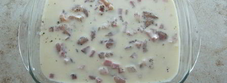 нежная запеканка с куриным филе. Шаг 5