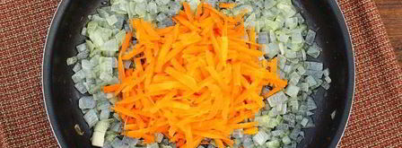 овощная запеканка с фаршем в духовке. Шаг 9