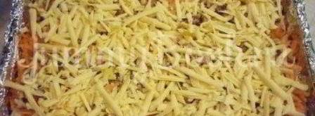 похрустывающая запеканка из капусты с грецким орехом. Шаг 17