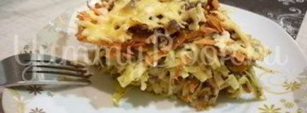 похрустывающая запеканка из капусты с грецким орехом. Шаг 22