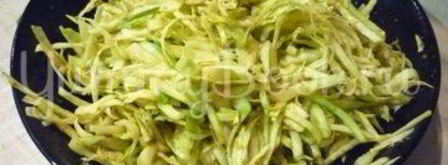 похрустывающая запеканка из капусты с грецким орехом. Шаг 9