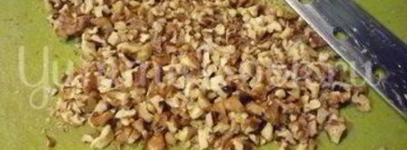 похрустывающая запеканка из капусты с грецким орехом. Шаг 10