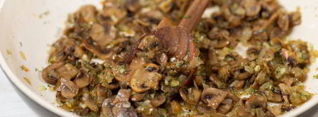 слоеная запеканка с картофелем и грибами. Шаг 3