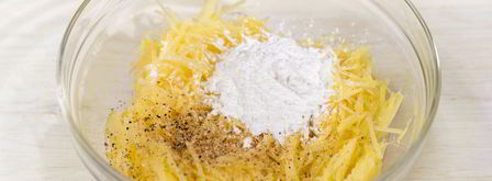 слоеная запеканка с картофелем и грибами. Шаг 6