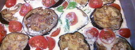 сырная запеканка с баклажанами. Шаг 3