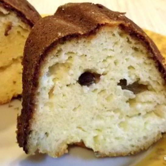 Рецепт творожной бабки