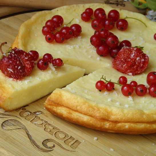 Рецепт творожной запеканки без манки