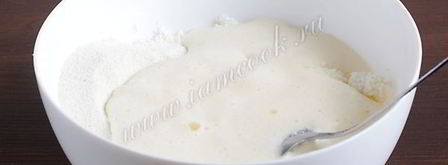 творожная запеканка диетическая. Шаг 5