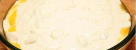 творожная запеканка с бананом. Шаг 4