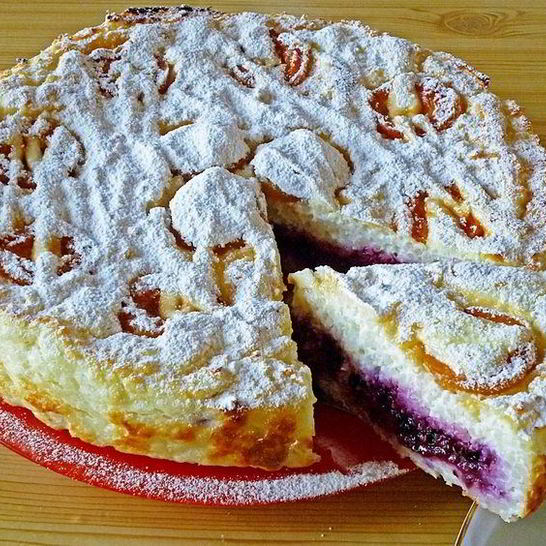 Рецепт творожно-рисовой запеканка с абрикосами