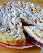 Творожно-рисовая запеканка с абрикосами