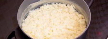 творожно-рисовые запеканки с вишней. Шаг 2