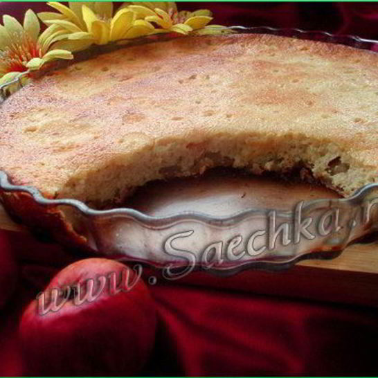 Рецепт творожно-яблочной запеканка