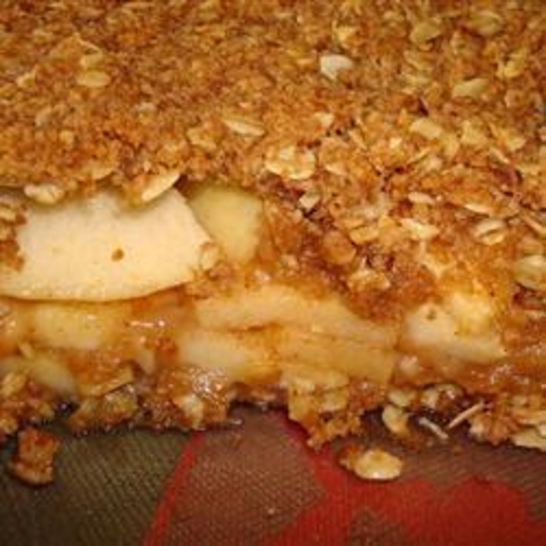 Рецепт яблочной запеканки с геркулесом