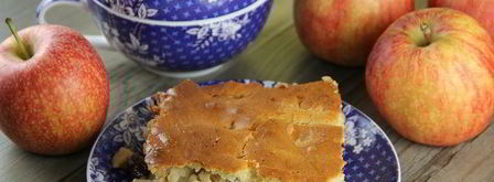 яблочная запеканка с изюмом и миндалем. Шаг 10