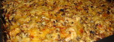 запеканка грибы на подушке. Шаг 17