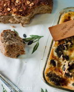 Запеканка из брокколи под сырной корочкой