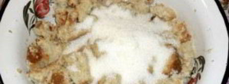 запеканка из черствого хлеба. Шаг 3