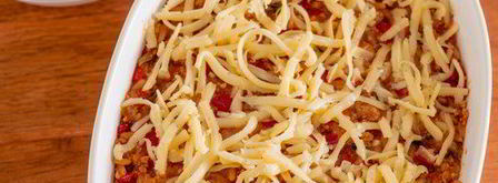 запеканка из фарша с рисом и томатами. Шаг 7