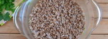 запеканка из готовой гречневой каши. Шаг 5