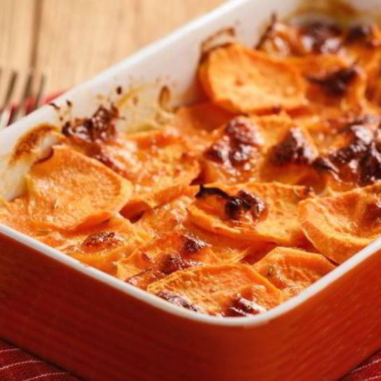 Рецепт запеканки из кабачков и картофеля с грибами