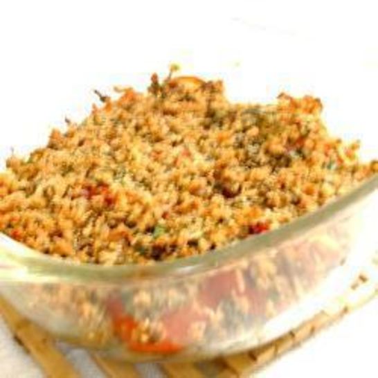 Рецепт запеканки из кабачков и помидоров с базиликом