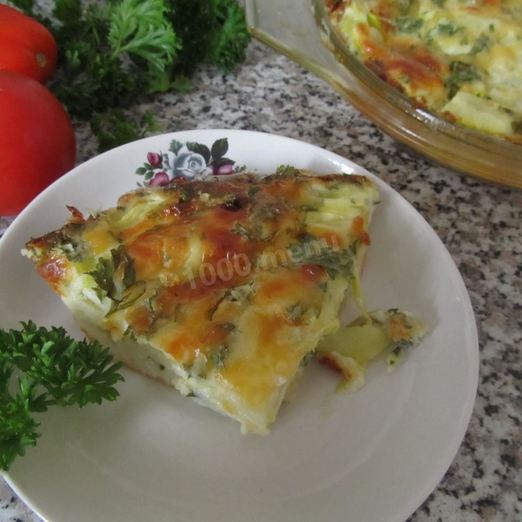 Запеканка из кабачков с сыром в духовке