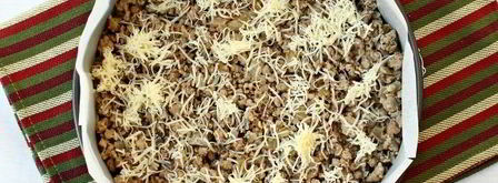 запеканка из картофельного пюре с фаршем. Шаг 11