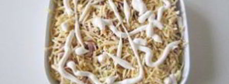 запеканка из картофеля с сосиской. Шаг 10