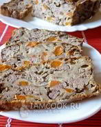 Запеканка из куриной печени в духовке