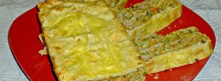 запеканка из лаваша с фаршем мясным в духовке. Шаг 29