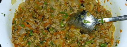 запеканка из лаваша с фаршем мясным в духовке. Шаг 10